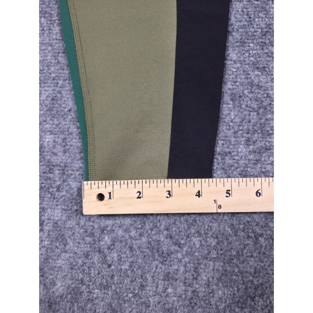 The North Face Steep Tech Leggings Womens L Olive Green Black Fleece Tights - Picture 6 of 13